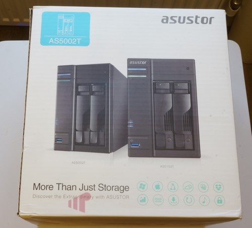 ASUSTOR AS5002T 2-Bay Intel Bay Trail Network Attached Storage  
