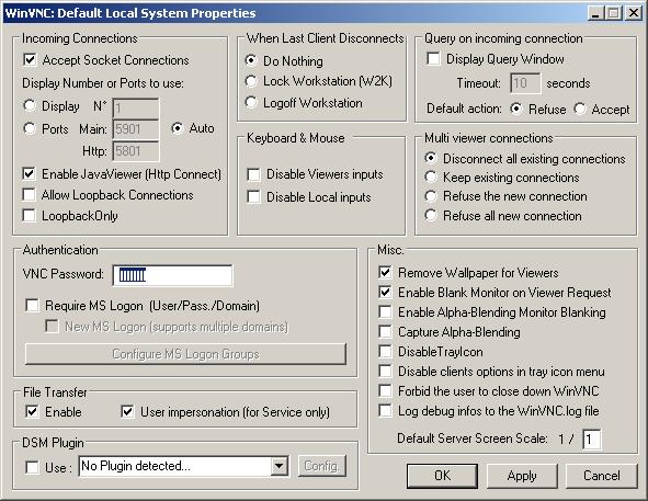 Vncj VNC: Window To A Remote GUI - Missing Remote