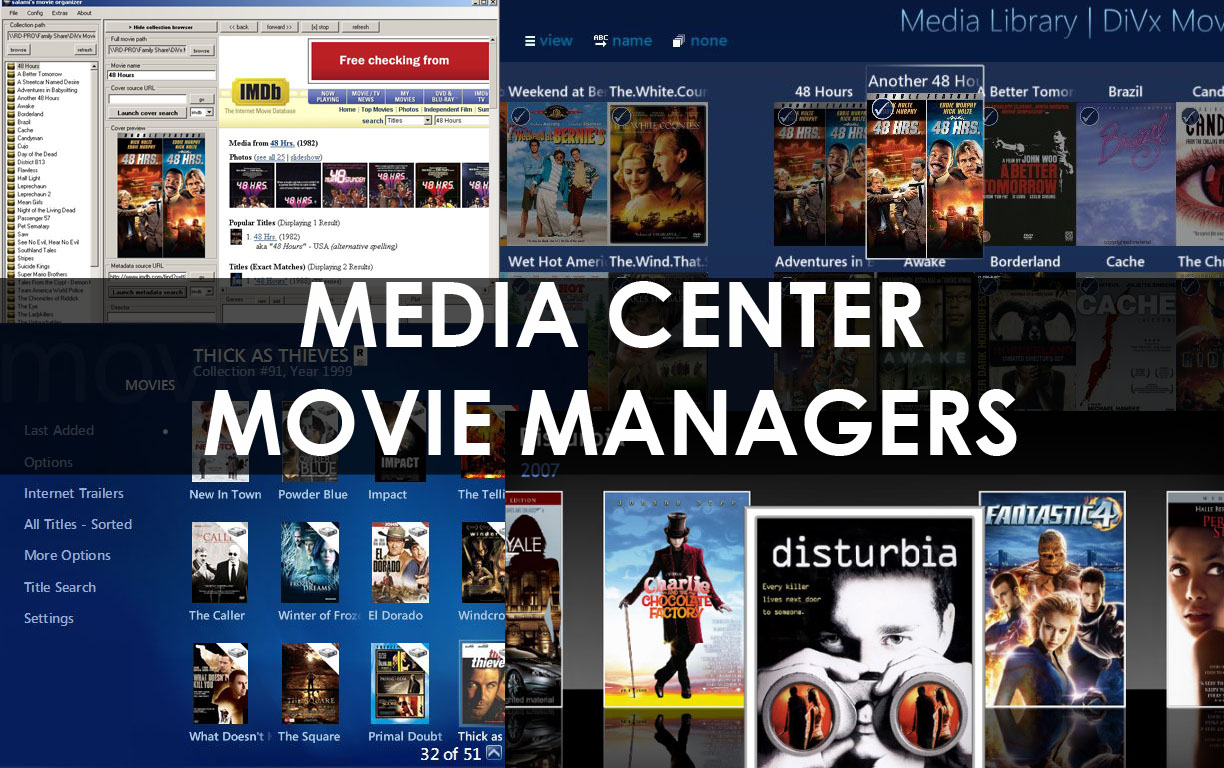 Battle of the Media Center Movie Managers Missing Remote
