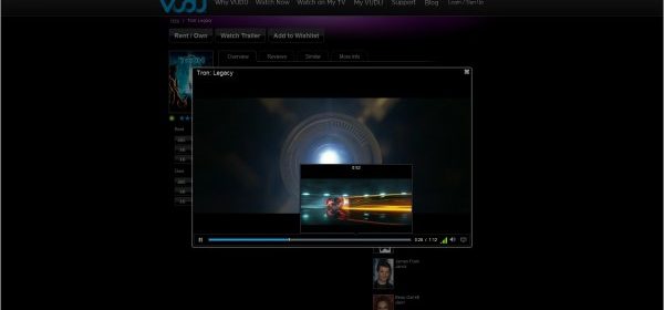 VUDU in Browser