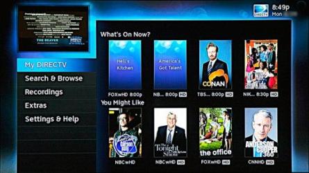 DirecTV HD UI