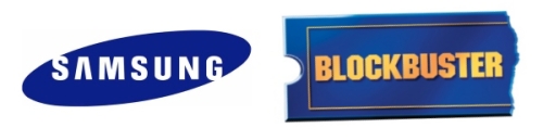 Blockbuster and Samsung