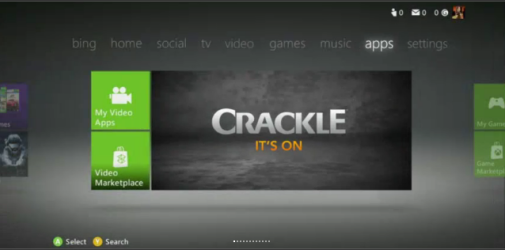 Crackle on Xbox Live