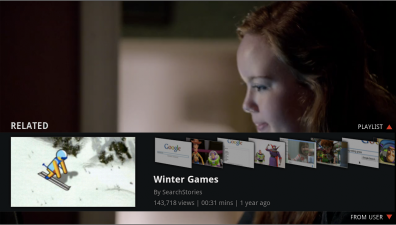 Google TV YouTube App