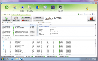 Home Server SMART 2012