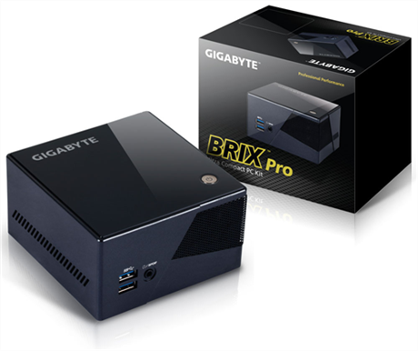 ミニPC Gigabyte GB-BXi7-4770R i7-4770 16GB480GB Gigabyte Brix Pro GB-BXi7-4770R Mini-PC - Missing Remote