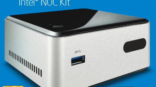 Intel Next Unit of Computing (NUC) DN2820FYKH - Celeron/Bay Trail SFF HTPC