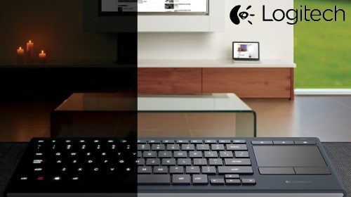 Logitech Illuminated Living-Room Wireless Keyboard K830