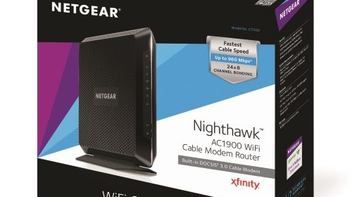 NETGEAR Launches AC1900 C7000 Nighthawk 802.11AC Wireless Cable Modem Router