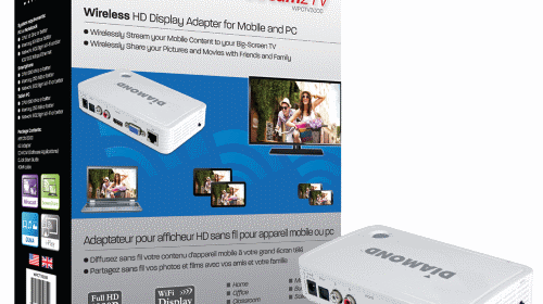 Diamond Multimedia STREAM2TV WPCTV3000 Miracast, iPlay, & DLNA Endpoint