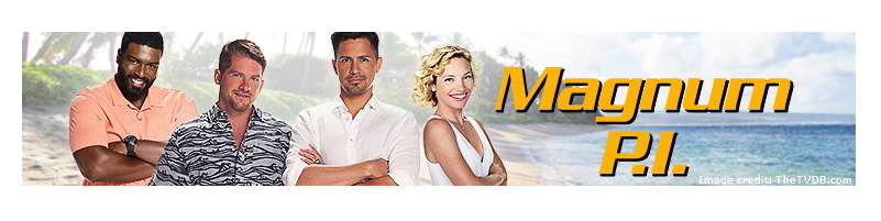 Magnum P.I. banner artwork