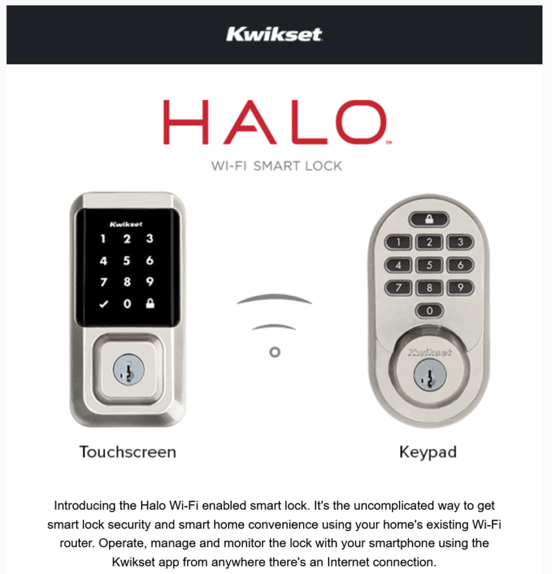 Kwikset HALO WiFi Smart Deadbolt Missing Remote
