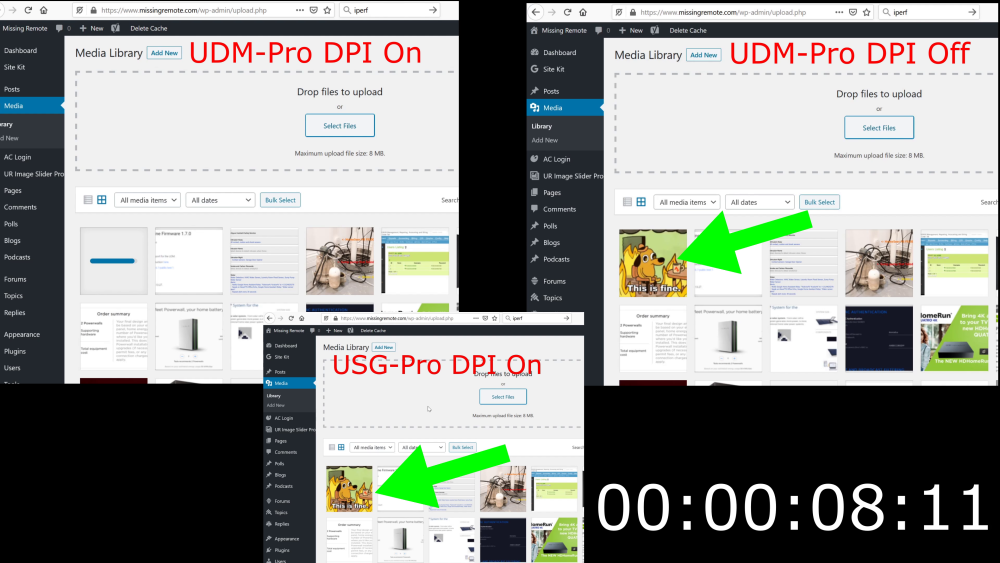 UDM Pro 1 7 0 DPI Is Crazy Slow Missing Remote