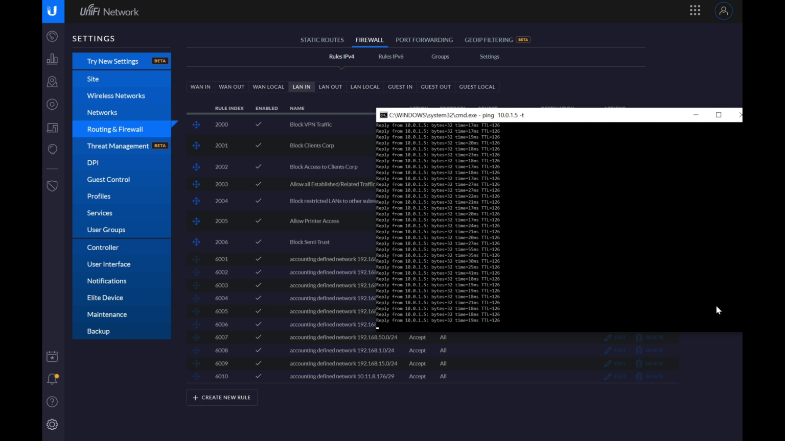 Ubiquiti UDMPro SitetoSite VPN Firewall Broken Missing Remote